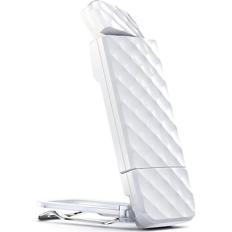 USB rechargeable lampe de lecture, à clip LED marque-page lampe de lecture dans lit, 3 Amber couleurs, Stocking pour