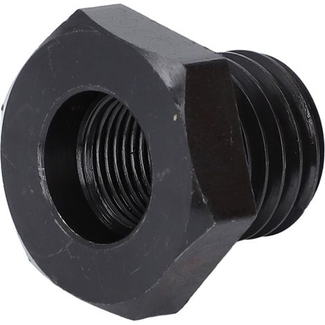 Adaptateur de mandrin pour tour à bois, filetage 3/4-16 TPI vers 1-8 TPI, en acier, pour plateau et tête de broche (1/5)