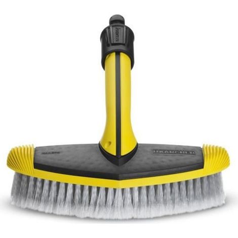 Brosse Nettoyage Nettoyeur Haute Pression - Triangulaire - 270 x 261 x 177 mm - Noir - 1 Pièce