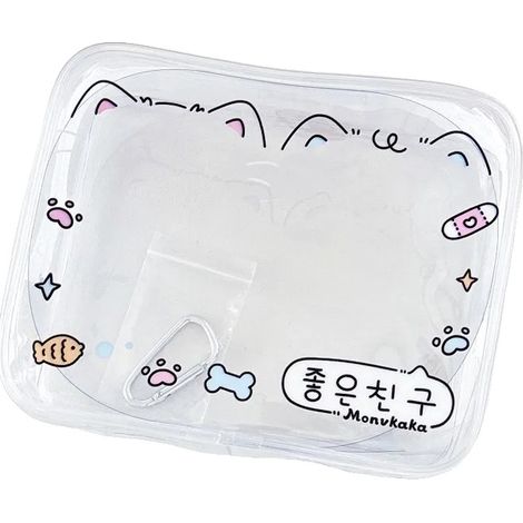 Bolsa de almacenamiento, PVC transparente, diseño multiusos, Estilo 1 (1/2)