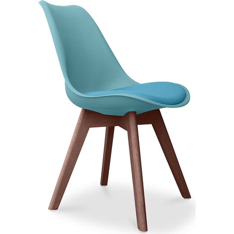 Sedia da pranzo - Stile Scandinavo - Denisse   Acquamarina