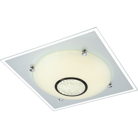 Plafoniera LED Italux Minako quadrata bianca 12W 33,5cm (1/2)