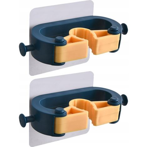 Set porta scopa e mocio blu facile da montare
