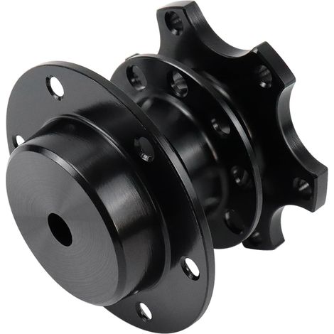 Kit universel à 6 trous Snap Off Boss pour volant de course / rallye / sport automobile - Bouton de klaxon non pris en charge