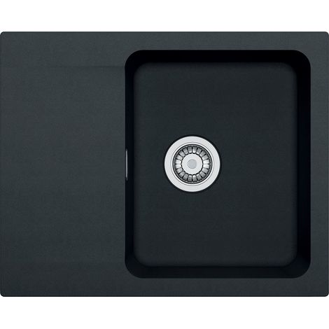 Franke Orion - Lavello in tectonite OID 611-62, 62x50 cm, nero 114.0288.569 (1/3)