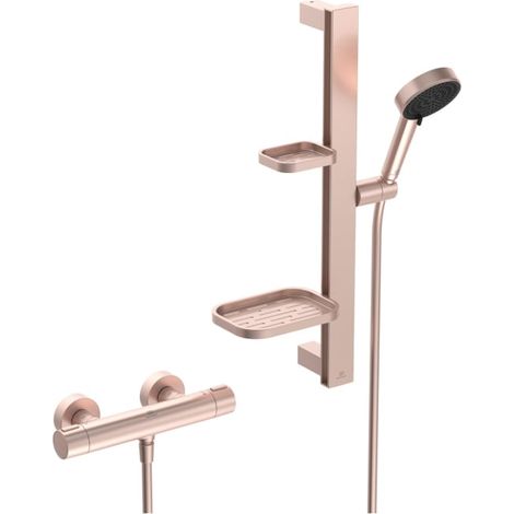 Ideal Standard Ceratherm ALU+ Duscharmatur Paket mit Thermostat (1/5)