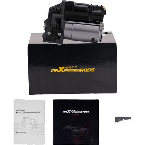 Suspensión neumática, material de caucho, 14 x 8 x 8 pulgadas, compatible con Mercedes-Benz R350 (2006-2013), soporta hasta 1500 libras por rueda, mayor comodidad de conducción. (1/5)
