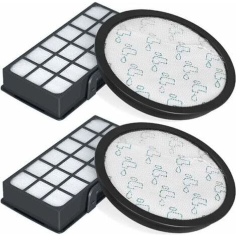 Lot de 2 Filtres HEPA pour Rowenta Silence, Filtre de Rechange Accessoires ZR903701, Force Cyclonic 4AAAA RO7647EA RO7663EA RO7676EA RO7681EA (Modèle RO76xx) Aspirateurs H246-- (1/5)