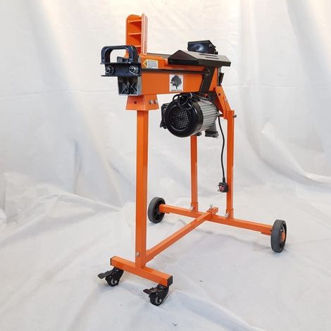 Forest Master – Fendeuse de bûches électrique 5 tonnes FM5TWTC – Moteur 2200W – Longueur max 300mm – Diamètre max 300mm – Chariot avec roulettes verrouillables