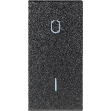 VIMAR - 19021.99 Botón 1M con símbolo OI, gris
