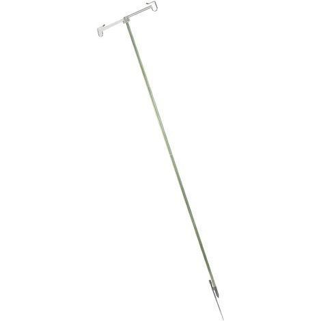 Poteau de Lampe de Camping Pliable en Alliage d'Aluminium Léger avec Sac de Rangement pour Pique-nique et Randonnée (1/5)