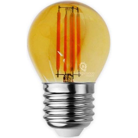 Ampoule Led Filament forme G45 4 Watt (éq 42 watts) Culot E27 (1/2)
