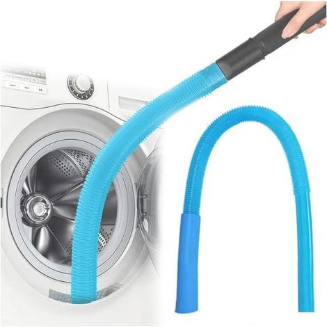 Kit Nettoyage Gaine Vmc Souple, Tuyau Aspirateur, Flexi Suceur Plat pour enlever Les Peluches du sèche-Linge et des conduits d'aération (1/5)