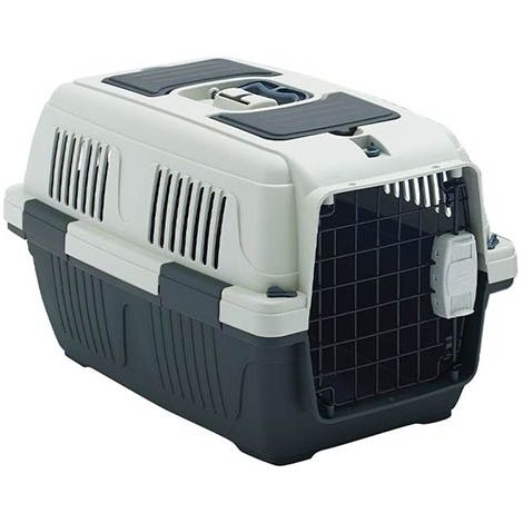 Hundetasche IBÁÑEZ  DELUXE II IATA Maße 63x39x40 cm inkl. Tränke und Futtertrog