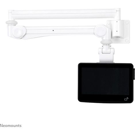 Neomounts FPMA-HAW300 Supporto a muro per monitor 1 Display: (s) 25,4 cm (10) - 61 cm (24) Bianco Girevole, Rotante, (1/4)