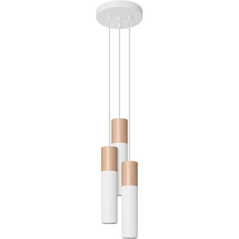 PABLO 3P white pendant lamp (1/5)
