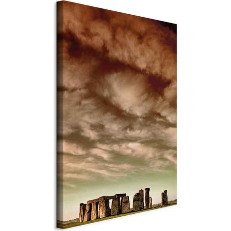 Bild – Wolken über Stonehenge (1-teilig) vertikal (1/5)