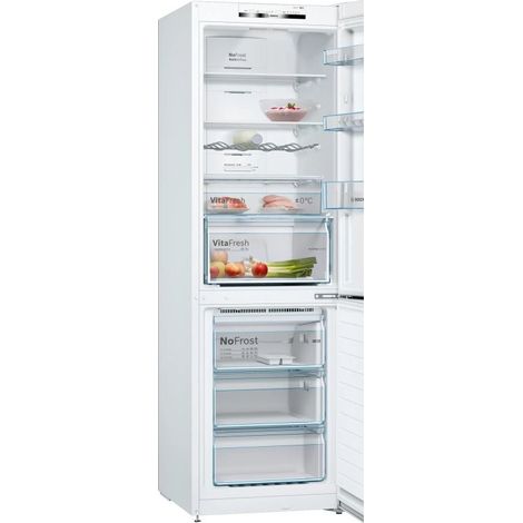Frigorífico Bosch KGN36VWE Combinado 324L Clase D Blanco (1/5)