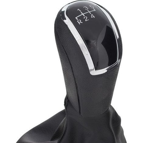 Pomello del cambio nero + cuffia per Mercedes Vito W638 / Classe V 638 96-03, cambio a 5 marce.