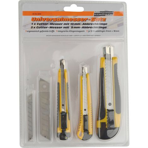 BRUEDER MANNESMANN M60125 JEU DE CUTTERS ET LAMES DE RECHANGE (1/3)
