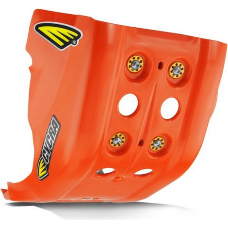 Sabot moteur Full Armor compatible avec les motos des marques HVA / KTM - Orange (1/2)