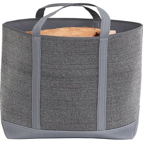 Sac à bûches Belhara - Gris