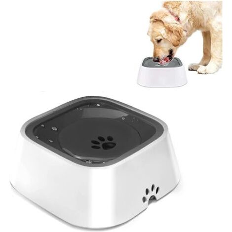 Abreuvoir pour chien Dog, gamelle anti-éclaboussures, zéro déversement dans votre véhicule, abreuvoir à débit lent, distributeur d'eau antidérapant pour animaux (1/3)