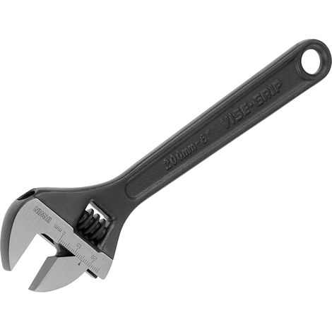 IRWIN Vise Grip Adjustable Wrench Steel Handle 200mm 8in VIS10508160 (1/3)