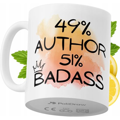Tazza per autore, divertente e umoristica, per caffè e tè, con grafica e testo divertenti, ideale per compleanni, onomastici e festività. Tazza premium per occasioni speciali, per casa, ufficio, lavor (1/5)