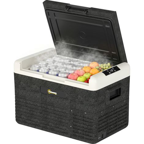 Outsunny Car Refrigerator 12V Portable Freezer for Camping, Driving, Picnic 30L (1/5)