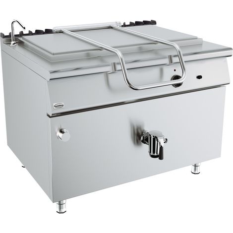 Marmite à gaz 250l - chauffage indirect - Combisteel (1/2)