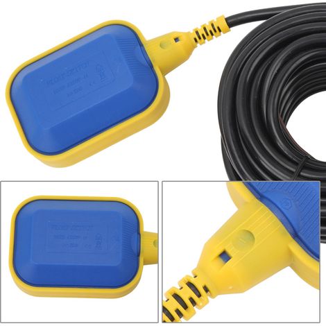 Automatischer Schwimmerschalter zur Steuerung des Wasserstands der Wasserpumpe, 10 m Kabel, exklusiv ab Überseelager erhältlich. (1/5)