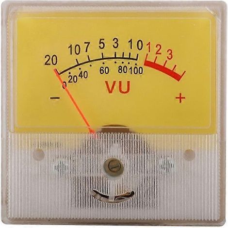 VU-mètre rétroéclairé haute précision, finition soignée - Connecteur audio (1/5)