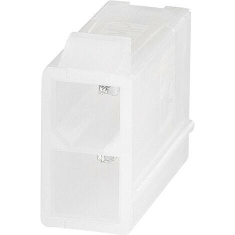TE Connectivity Barrette mâle (standard) série VAL-U-LOK Nbr total de pôles 2 Pas: 4.20 mm 1586037-2 1 pc(s) Q416971 (1/5)