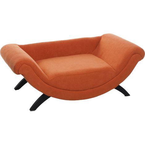 Canape pour chien ou chat Sofa Dingo orange 80 x 43 x 28 cm (1/4)