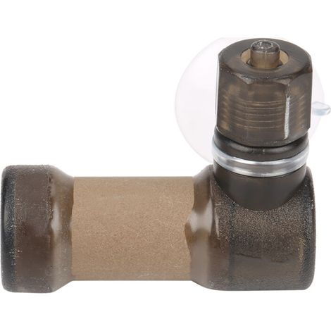Atomiseur de CO2 à diffuseur de dioxyde de carbone facile pour équipement d'aquarium Super Fish Tank(Brown, L)