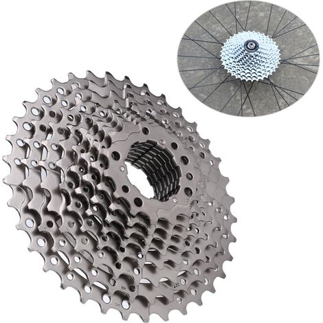 Cassette Vélo Route 11-36T 10 Vitesses, Compatible 9/10/11/12V, Pignons 32/36/42/46T, Pièce Détachée Bicyclette (1/5)