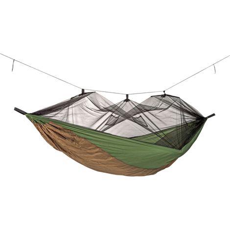 Amazonas Adventure Moskito Hammock Thermo, Hängematte, grün/braun (1/5)