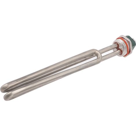 Résistance chauffe-eau électrique inox SUS316 2000W 1-1/4po universelle pliable pour cuve eau chaude vapeur 22cm rechange (1/5)