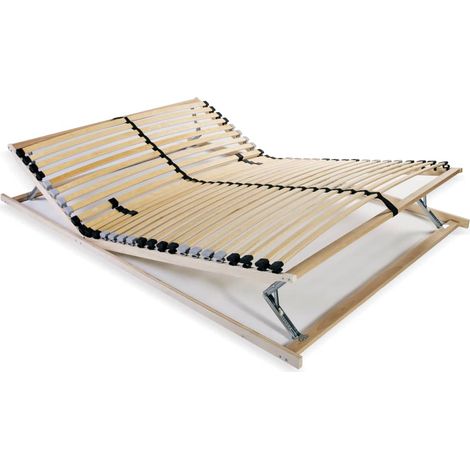 Lattenrost mit 28 Latten 7 Zonen 140x200 cm