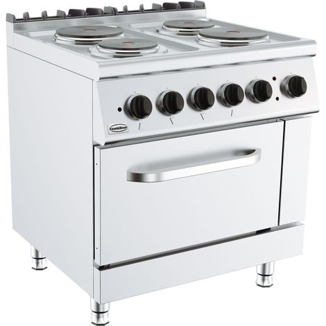Piano de Cuisson sur Four Electrique - Profondeur 700 - Combisteel (1/2)