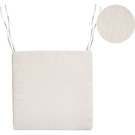 Gartenstuhlkissen SASSARI PREMIUM 46 x 46 cm Hellbeige