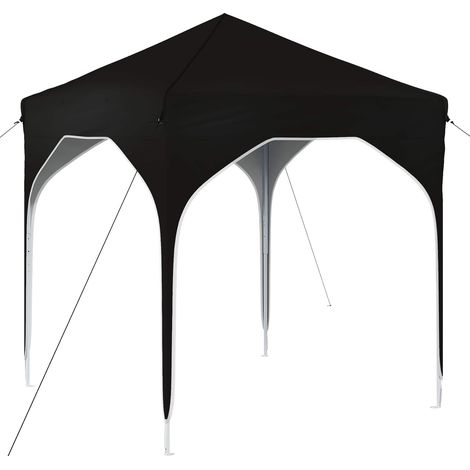Pop-up Party Tent 194 x 194 x 245 cm Black vidaXL