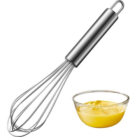 Garde - Acero Inoxidable - 22 cm - Para Nata Montada Y Mezclas - Uso Profesional Y Doméstico - 1 Unidad (1/5)