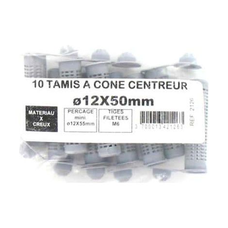 Confezione 10 setaccio centraggio cono diametro Batifix 12 x 50mm (1/3)