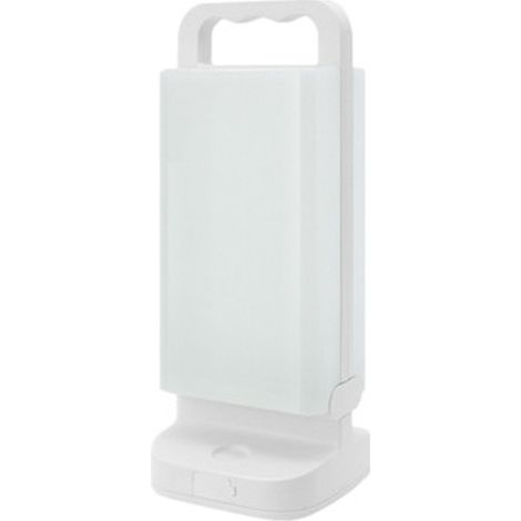 Lanterne de camping solaire portable rechargeable, 10,4 x 10,4 x 25,4 cm, luminosité réglable, étanche, adaptée à la pêche et à la randonnée (1/5)
