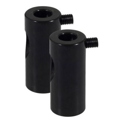 Pack of 2 Black Decentralizing Ceiling Hooks Moves Light Lamps Decorative Decentralizing Support for Wall or Ceiling Lamps (1/5)