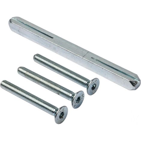 MS Beschläge Vierkantstift 8mm Befestigungsset Schutzbeschlag Drücker / Drücker 54-58mm