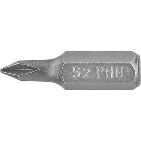 Puntas para destornillador Phillips PH0 - 25 mm - 5 puntas