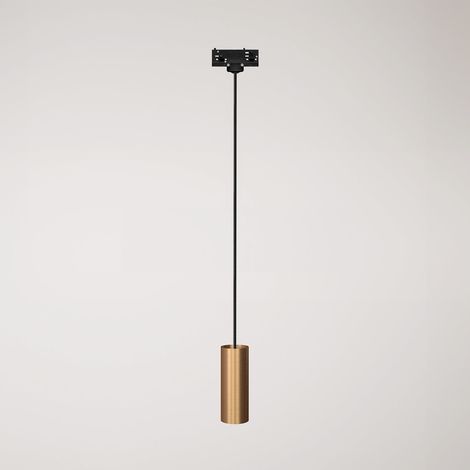 Creative Cables - Candeeiro suspenso com abajur Tub-E14 para calhas - lâmpada não incluída